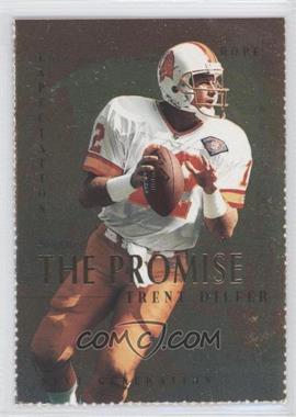 1995 Skybox Premium - Promo Sheet - Perforated Single Cards #S1 - Trent Dilfer