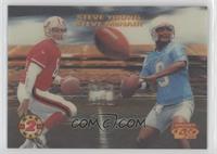 Steve Young, Steve McNair [EX to NM]