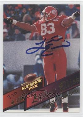 1995 Superior Pix - [Base] - Autographs #33 - Luther Elliss /5000