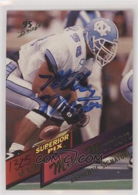 1995 Superior Pix - [Base] - Autographs #42 - Mike Morton /6500