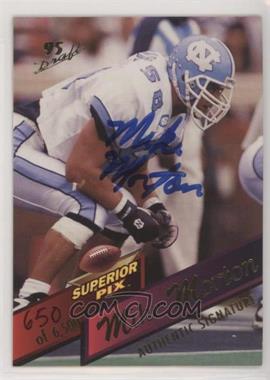 1995 Superior Pix - [Base] - Autographs #42 - Mike Morton /6500