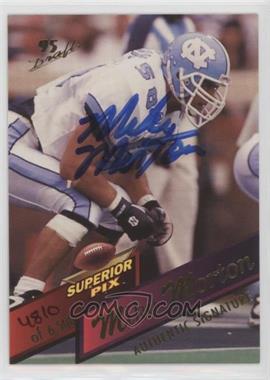 1995 Superior Pix - [Base] - Autographs #42 - Mike Morton /6500