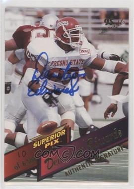 1995 Superior Pix - [Base] - Autographs #49 - Demetrius Edwards /6500