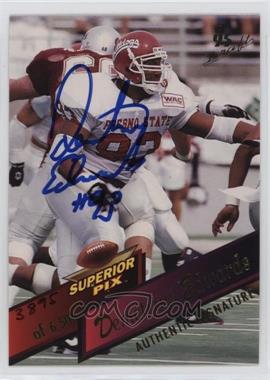 1995 Superior Pix - [Base] - Autographs #49 - Demetrius Edwards /6500