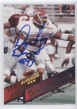 1995 Superior Pix - [Base] - Autographs #49 - Demetrius Edwards /6500