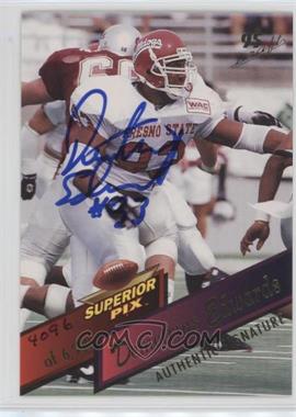 1995 Superior Pix - [Base] - Autographs #49 - Demetrius Edwards /6500