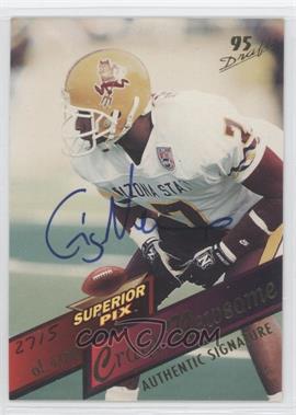 1995 Superior Pix - [Base] - Autographs #57 - Craig Newsome /4000