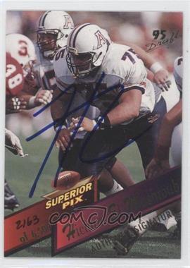 1995 Superior Pix - [Base] - Autographs #76 - Hicham El-Mashtoub /6500