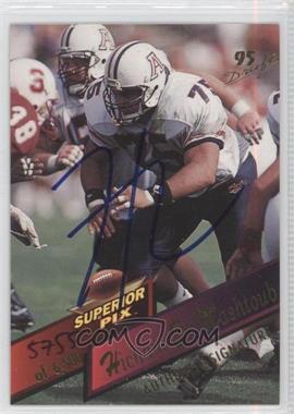 1995 Superior Pix - [Base] - Autographs #76 - Hicham El-Mashtoub /6500