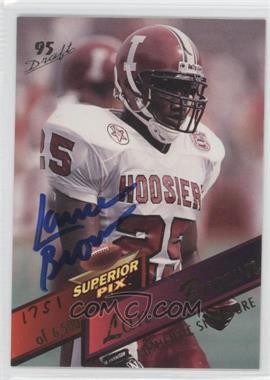 1995 Superior Pix - [Base] - Autographs #82 - Lance Brown /6500