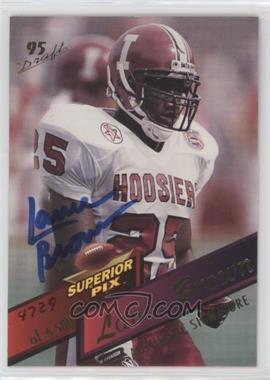 1995 Superior Pix - [Base] - Autographs #82 - Lance Brown /6500