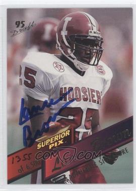 1995 Superior Pix - [Base] - Autographs #82 - Lance Brown /6500