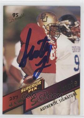 1995 Superior Pix - [Base] - Autographs #92 - Scotty Lewis /6500