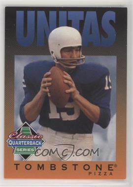 1995 Tombstone Pizza Classic Quarterback Series - [Base] #12 - Johnny Unitas