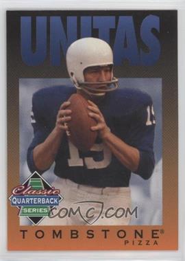 1995 Tombstone Pizza Classic Quarterback Series - [Base] #12 - Johnny Unitas