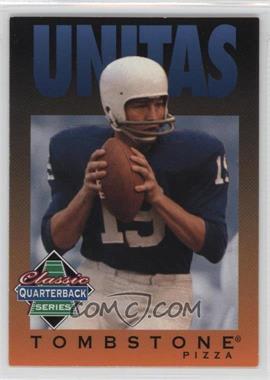 1995 Tombstone Pizza Classic Quarterback Series - [Base] #12 - Johnny Unitas