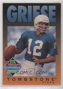 1995 Tombstone Pizza Classic Quarterback Series - [Base] #5 - Bob Griese