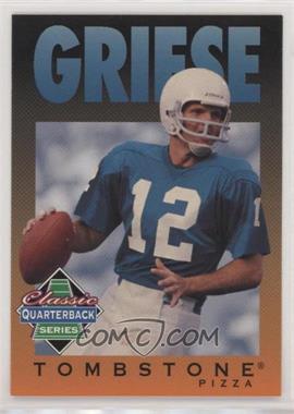 1995 Tombstone Pizza Classic Quarterback Series - [Base] #5 - Bob Griese