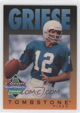 1995 Tombstone Pizza Classic Quarterback Series - [Base] #5 - Bob Griese