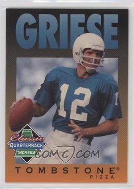 1995 Tombstone Pizza Classic Quarterback Series - [Base] #5 - Bob Griese