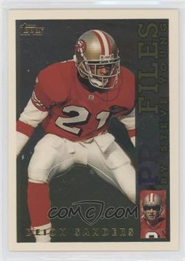 1995 Topps - Profiles #PF-4 - Deion Sanders