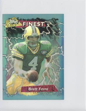 1995 Topps Finest - 1996 NFL Experience Jumbo - Refractor #5 - Brett Favre