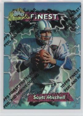 1995 Topps Finest - [Base] - Refractor #228 - Scott Mitchell