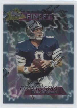 1995 Topps Finest - [Base] #185 - Troy Aikman