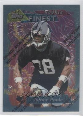 1995 Topps Finest - [Base] #234 - Tyrone Poole