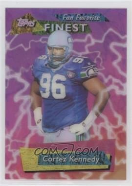 1995 Topps Finest - Fan Favorite #FF6 - Cortez Kennedy