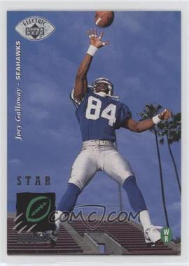 1995 Upper Deck - [Base] - Electric Silver #8 - Joey Galloway