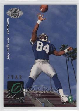 1995 Upper Deck - [Base] - Electric Silver #8 - Joey Galloway