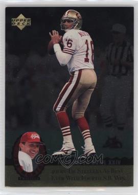 1995 Upper Deck - Multi-Product Insert Joe Montana Trilogy #MT13 - Joe Montana