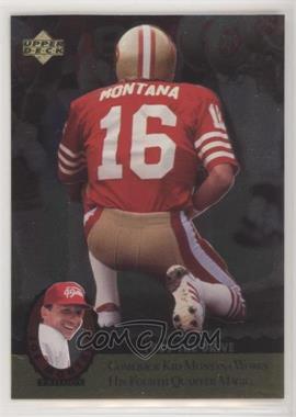 1995 Upper Deck - Multi-Product Insert Joe Montana Trilogy #MT9 - Joe Montana