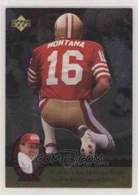 1995 Upper Deck - Multi-Product Insert Joe Montana Trilogy #MT9 - Joe Montana