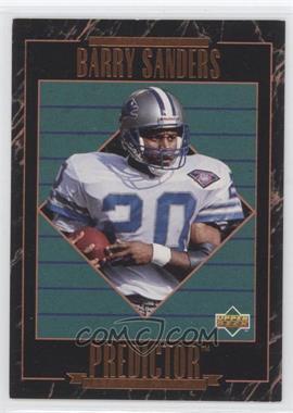 1995 Upper Deck - Predictors Award Winners #HP 5 - Barry Sanders