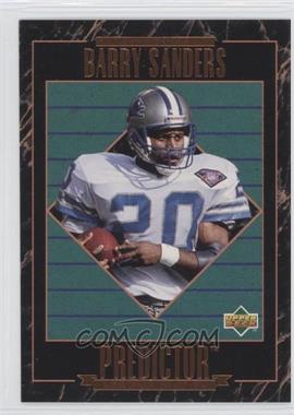 1995 Upper Deck - Predictors Award Winners #HP 5 - Barry Sanders