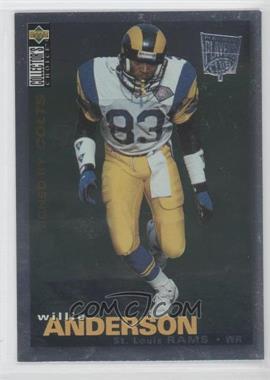 1995 Upper Deck Collector's Choice - [Base] - Platinum Players Club #77 - Willie "Flipper" Anderson