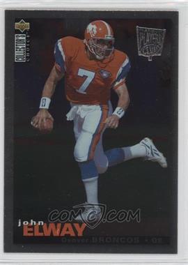 1995 Upper Deck Collector's Choice - [Base] - Platinum Players Club #88 - John Elway