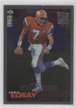 1995 Upper Deck Collector's Choice - [Base] - Platinum Players Club #88 - John Elway