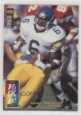1995 Upper Deck Collector's Choice - [Base] - Players Club #14 - Tyrone Wheatley [EX to NM]