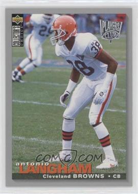 1995 Upper Deck Collector's Choice - [Base] - Players Club #253 - Antonio Langham