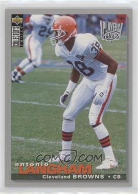 1995 Upper Deck Collector's Choice - [Base] - Players Club #253 - Antonio Langham