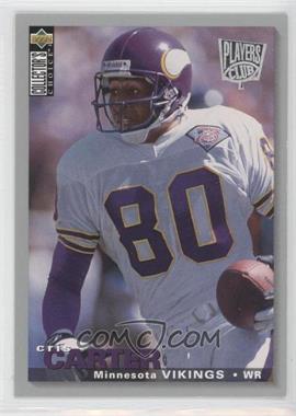 1995 Upper Deck Collector's Choice - [Base] - Players Club #98 - Cris Carter