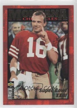 1995 Upper Deck Collector's Choice - Montana Chronicles #JM 7 - Joe Montana