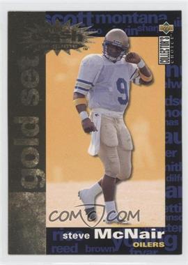 1995 Upper Deck Collector's Choice - You Crash the Game Prizes - Gold Set #C10 - Steve McNair