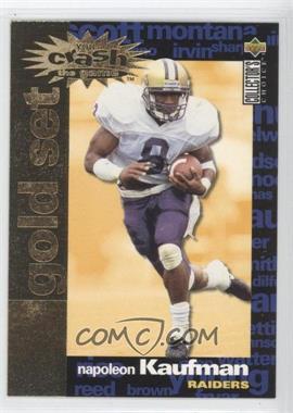 1995 Upper Deck Collector's Choice - You Crash the Game Prizes - Gold Set #C18 - Napoleon Kaufman