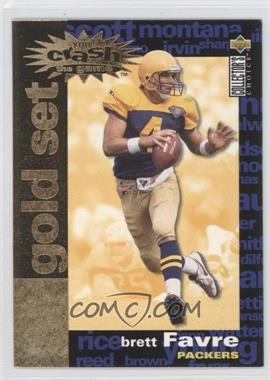 1995 Upper Deck Collector's Choice - You Crash the Game Prizes - Gold Set #C6 - Brett Favre
