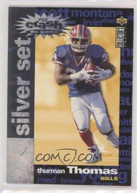 1995 Upper Deck Collector's Choice - You Crash the Game Prizes - Silver Set #C13 - Thurman Thomas