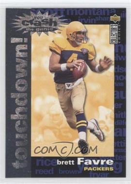 1995 Upper Deck Collector's Choice - You Crash the Game Prizes - Touchdown! Silver #C6 - Brett Favre